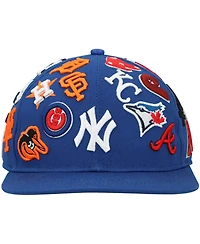 Men's Pro Standard Royal Mlb Pro League Wool Snapback Hat
