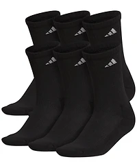 Adidas Women's 6-Pk. Athletic Cushioned Crew Socks