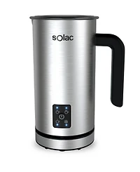 Solac Pro Foam Stainless Steel Milk Frother & Hot Chocolate Mixer