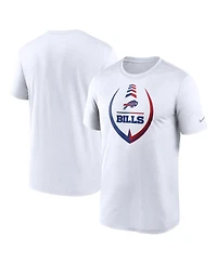 Men's Nike White Buffalo Bills Icon Legend Performance T-shirt