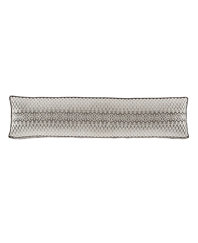 J Queen New York Luxembourg Bolster Decorative Pillow, 12" x 52"