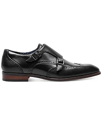 Stacy Adams Men's Karson Wingtip Double-Monk Strap Dress Shoe