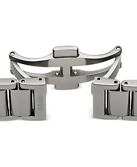 Rado Unisex Swiss Automatic True Secret Diamond (1/8 ct. t.w.) Gray Ceramic Bracelet Watch 40mm