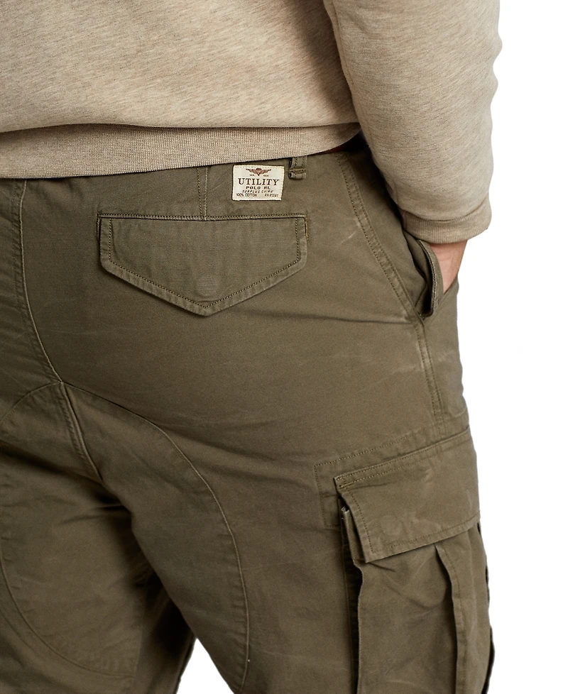 Polo Ralph Lauren Men's Big & Tall Classic Tapered Fit Canvas Cargo Pants