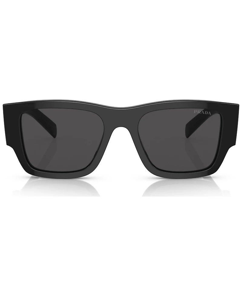 Prada Symbole Rectangular Men's Sunglasses