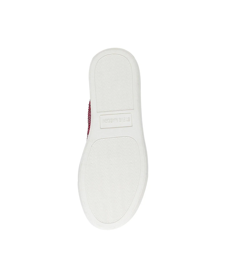 Betsey Johnson Little and Big Girls Sidny Rhinestone Sneakers