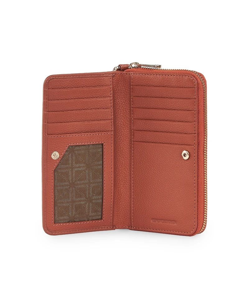 Lodis Women's Julia Zip Around Wristlet Wallet