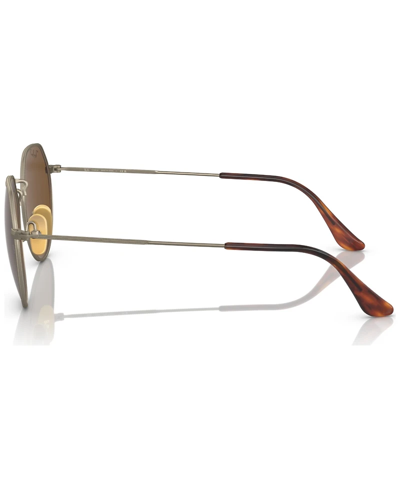 Ray-Ban Unisex Titanium Polarized Sunglasses, RB8165