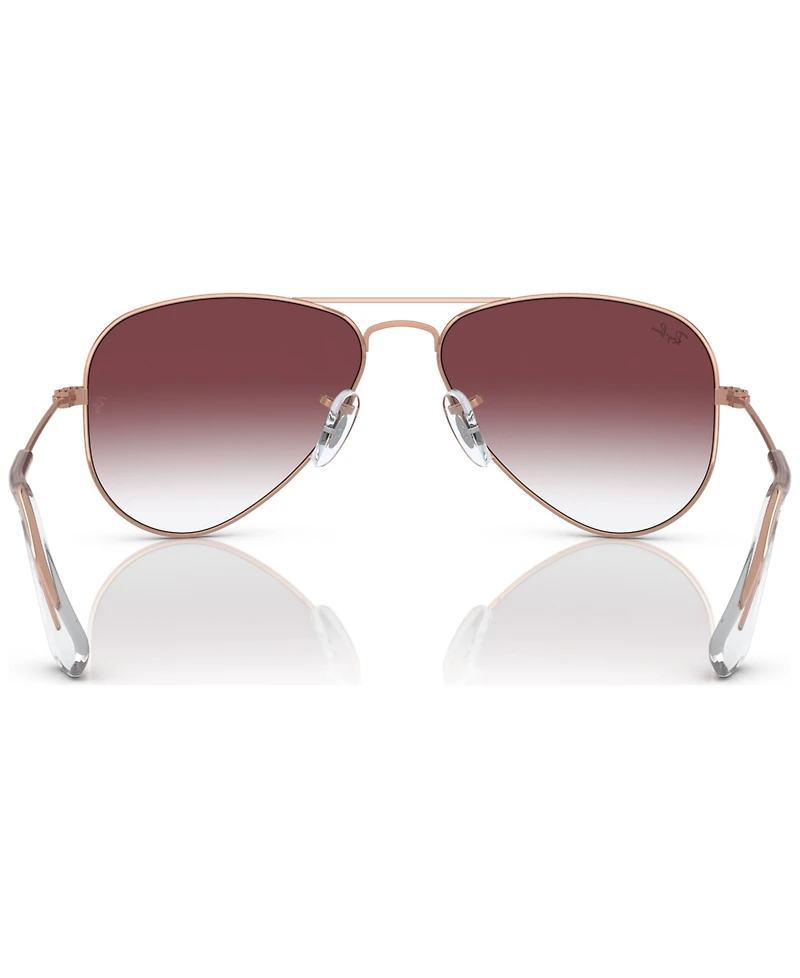 Ray-Ban Jr Kids Sunglasses, Gradient Aviator RJ9506 (ages 7-10)