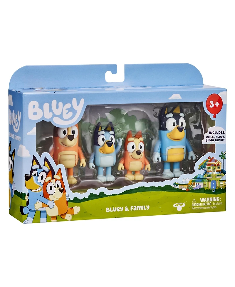 Bluey Figure Series 5, Set of 4