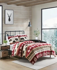 Woolrich Tunbridge Sherpa 3-Pc. Comforter Set, Full/Queen