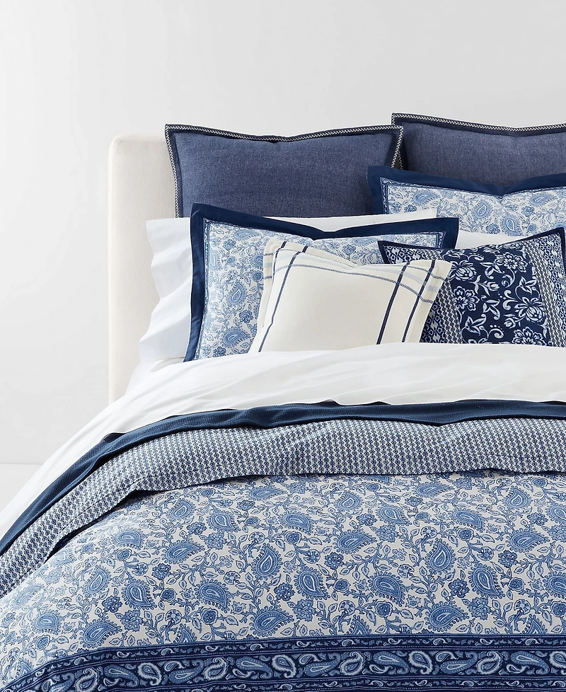 Lauren Ralph Lauren Arielle Feather-Stitch Sham, European