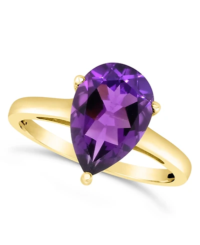 Macy's Amethyst (2-3/4 ct. t.w.) Ring 14K Yellow Gold