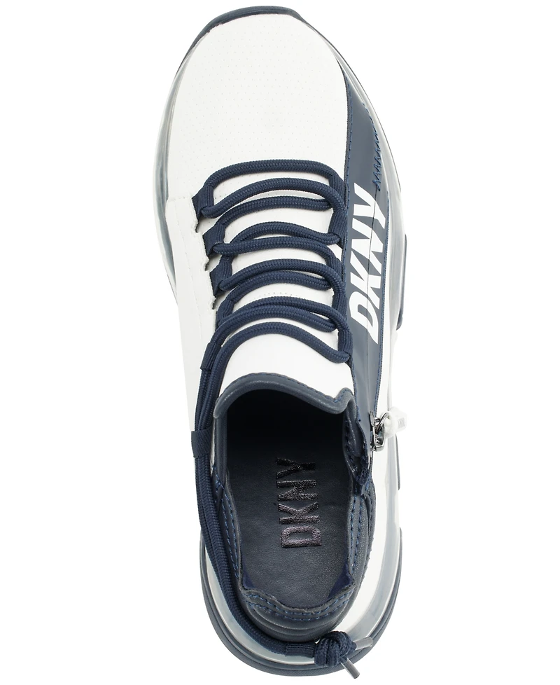 Dkny Women's Tokyo Lace-Up Zip Sneakers