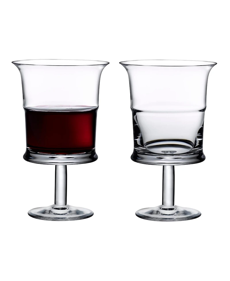 Nude Glass Jour Red Wine Glasses, Set of 2