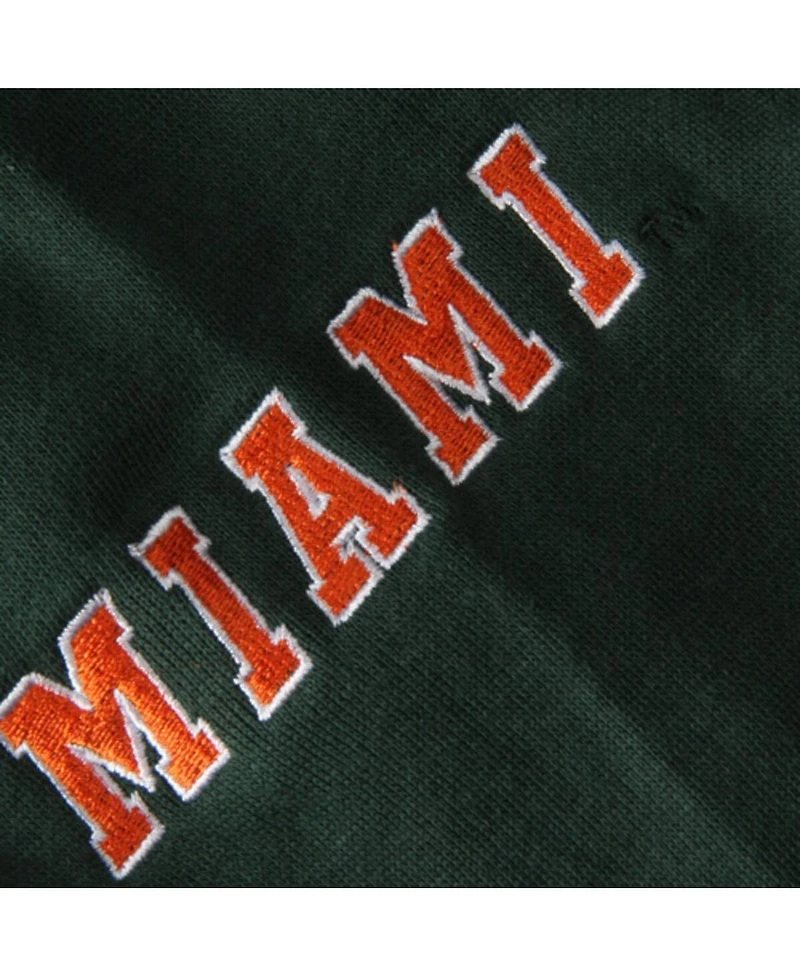Big Boys Stadium Athletic Miami Hurricanes Logo Pullover Hoodie