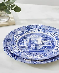 Spode Blue Italian Luncheon Plates, Set of 4