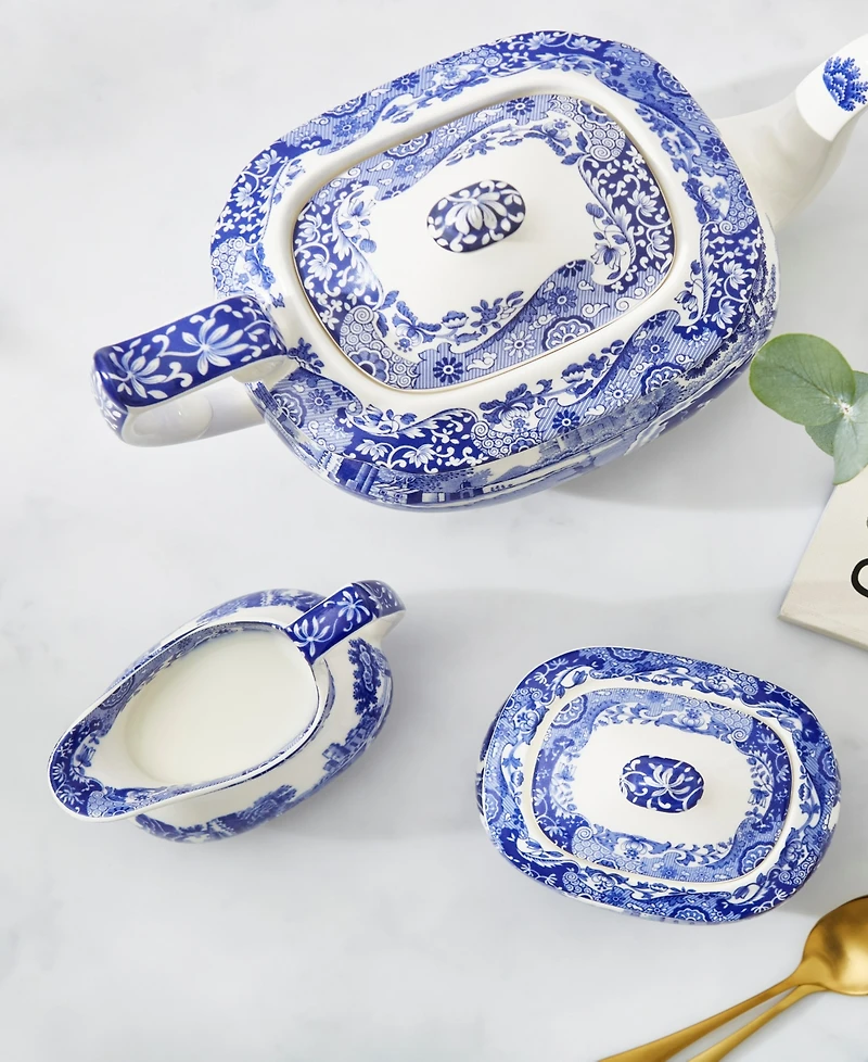 Spode Blue Italian Sugar Bowl