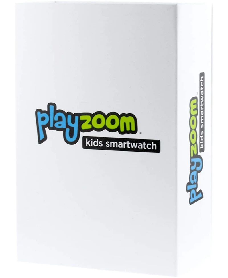 Playzoom Kid's Green Dinosaur Rockstar Silicone Strap Touchscreen Smart Watch 42mm with Earbuds Gift Set