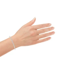 Forever Grown Diamonds Lab-Created Diamond Bolo Bracelet (1/4 ct. t.w.) in Sterling Silver