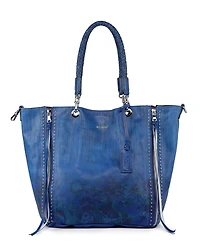 Old Trend Women's Barracuda Hand Painted Clasp Closure Tote Bag