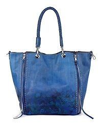 Old Trend Women's Barracuda Hand Painted Clasp Closure Tote Bag