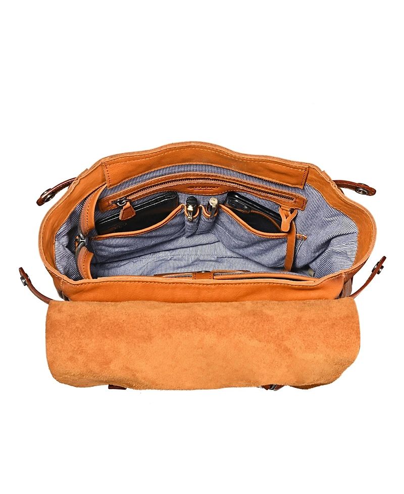 Old Trend Women's Genuine Leather Lawnwood Backpack