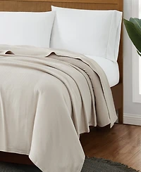 Frye Cotton Woven Blanket, Full/Queen
