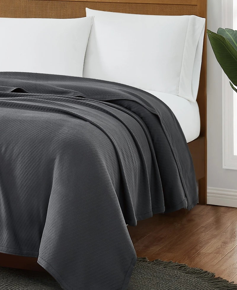 Frye Cotton Woven Blanket, Twin/Twin Xl