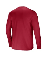 Men's Nfl x Darius Rucker Collection by Fanatics Cardinal Arizona Cardinals Team Long Sleeve T-shirt