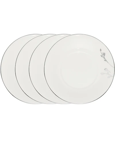 Noritake Birchwood Set of 4 Saucers, Service For 4