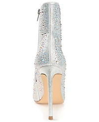 Journee Collection Women's Alexis Rhinestone Stiletto Dress Booties