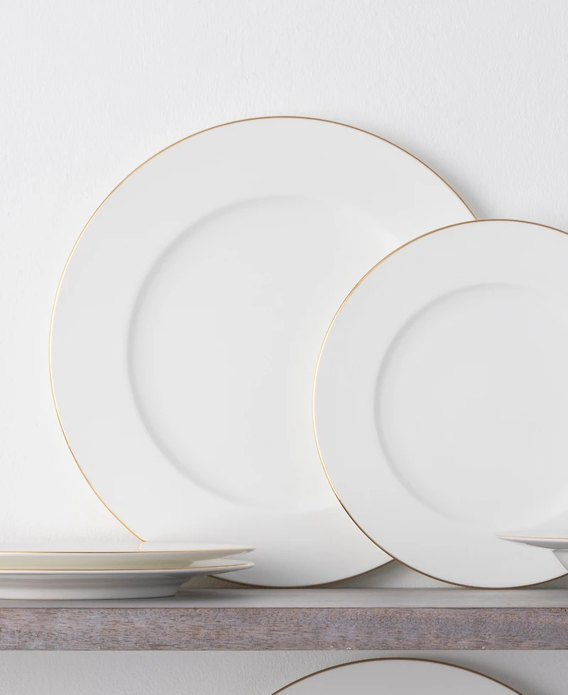 Noritake Accompanist Set of 4 Dinner Plates