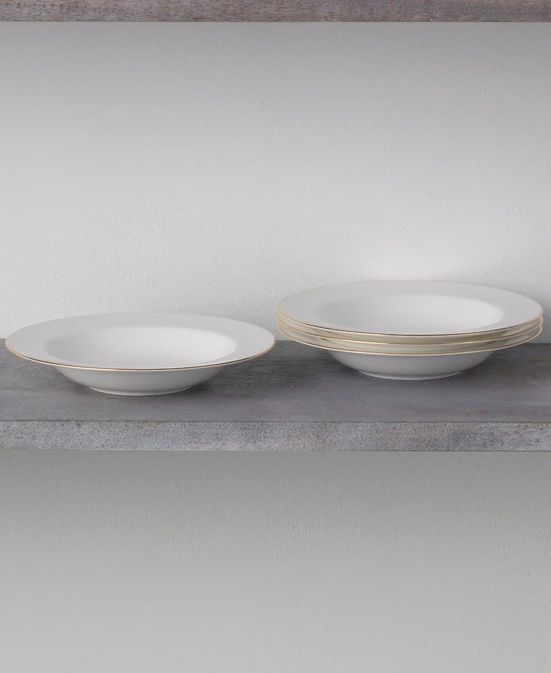 Noritake Accompanist Set of 4 Soup Bowls