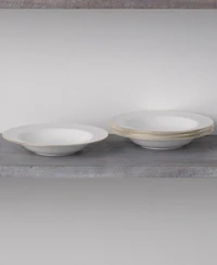 Noritake Accompanist Set of 4 Soup Bowls