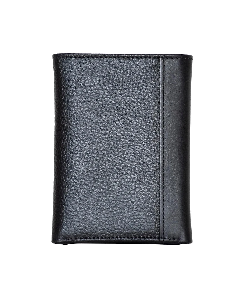 Nautica Men's Trifold Leather Wallet
