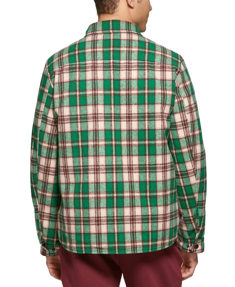 Bass Outdoor Men's Mission Field Sherpa Lined Shirt Jacket