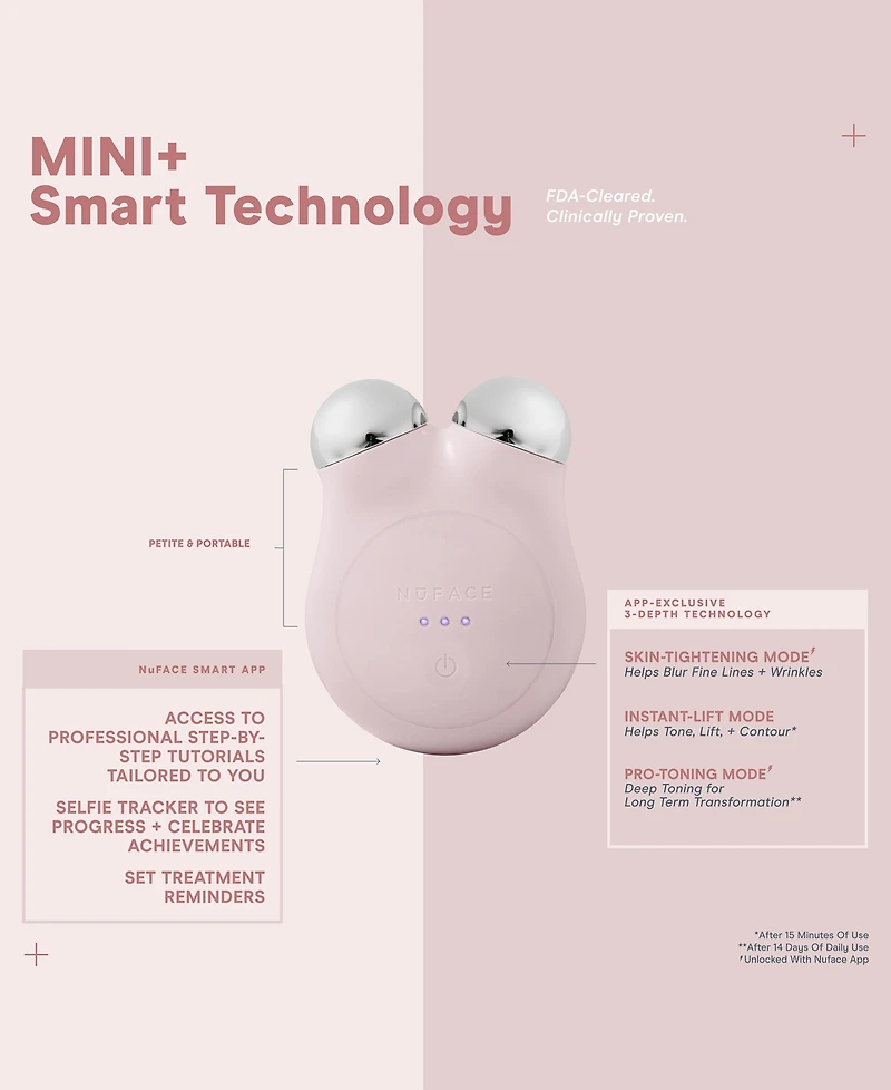 NuFACE 4-Pc. Mini+ Starter Set - Midnight Black