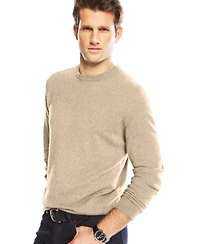 Club Room Men's Crewneck 100% Cashmere Sweater, Macy's Exclusive