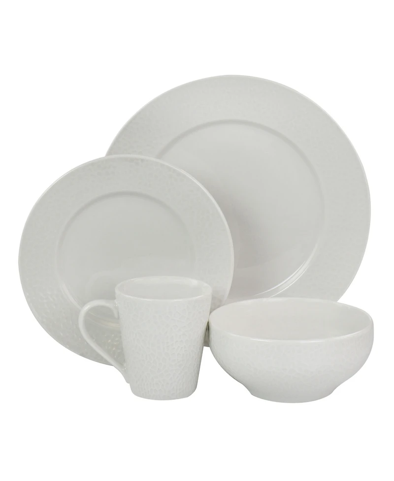 Elama Alexa 16 Pc. Dinnerware Set, Service for 4