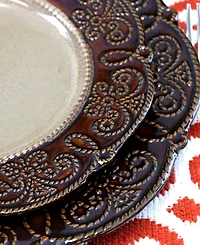 Elama Bonita 16 Pc. Dinnerware Set, Service for 4
