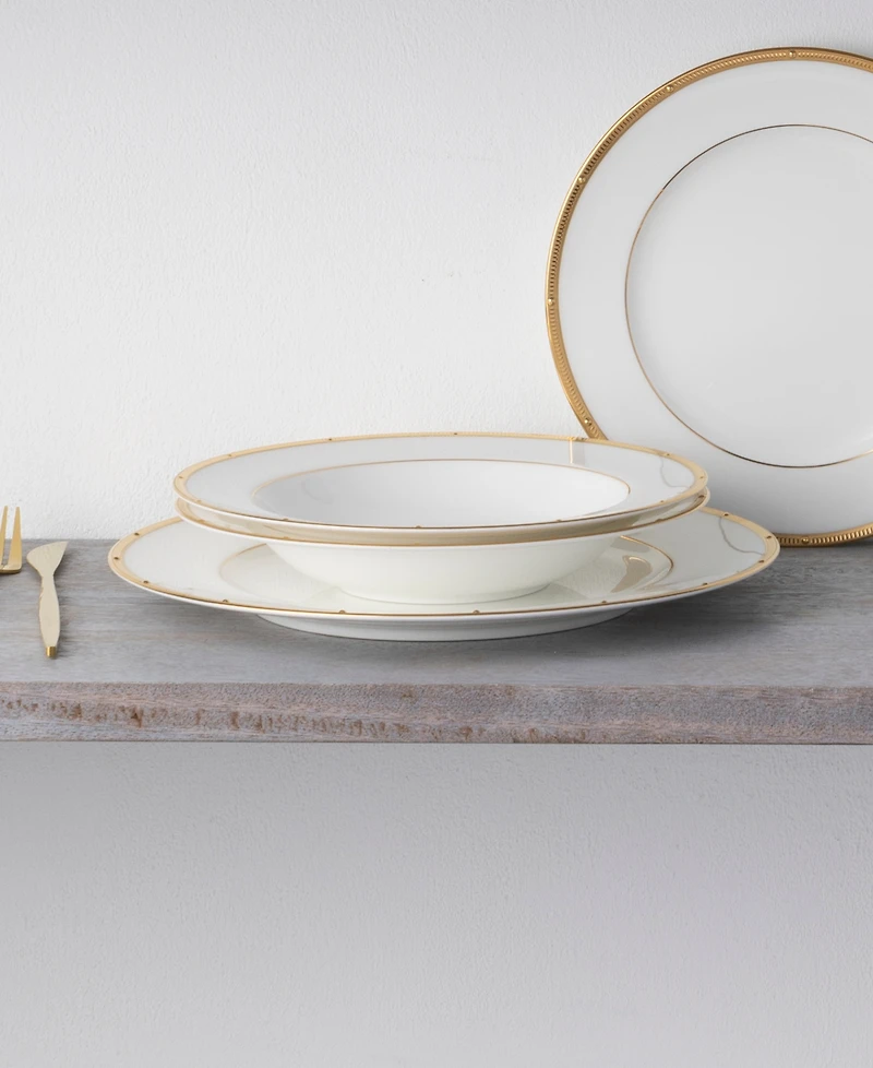 Noritake Rochelle Gold Set of 4 Soup Bowls, Service For 4