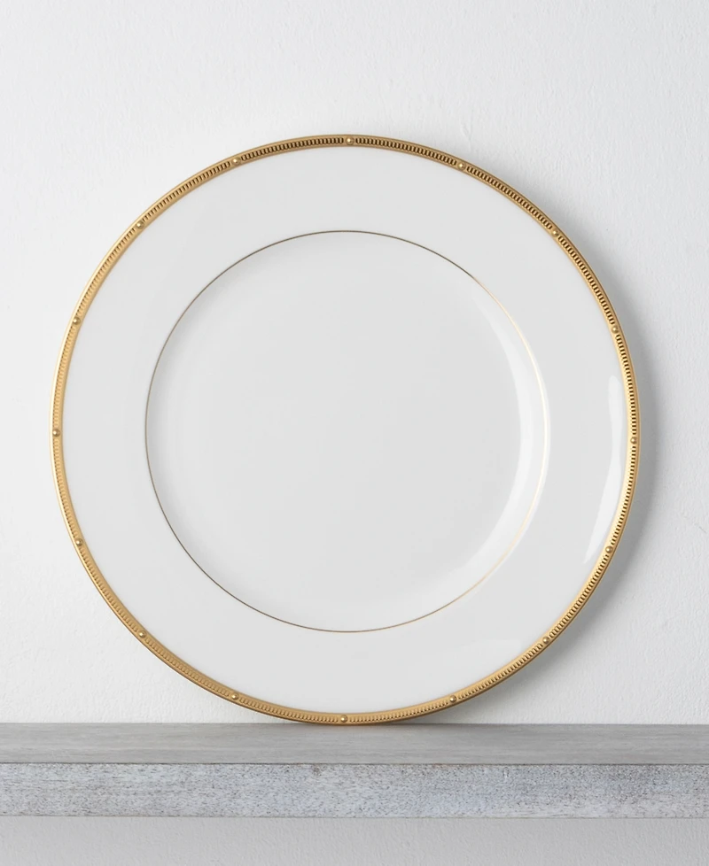 Noritake Rochelle Gold Set of 4 Dinner Plates, Service For 4