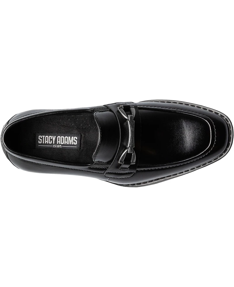 Stacy Adams Big Boys Kaylor Jr. Moc Toe Slip On Shoes
