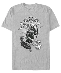 Fifth Sun Men's Wwe Undertaker No Grave Short Sleeve T-shirt