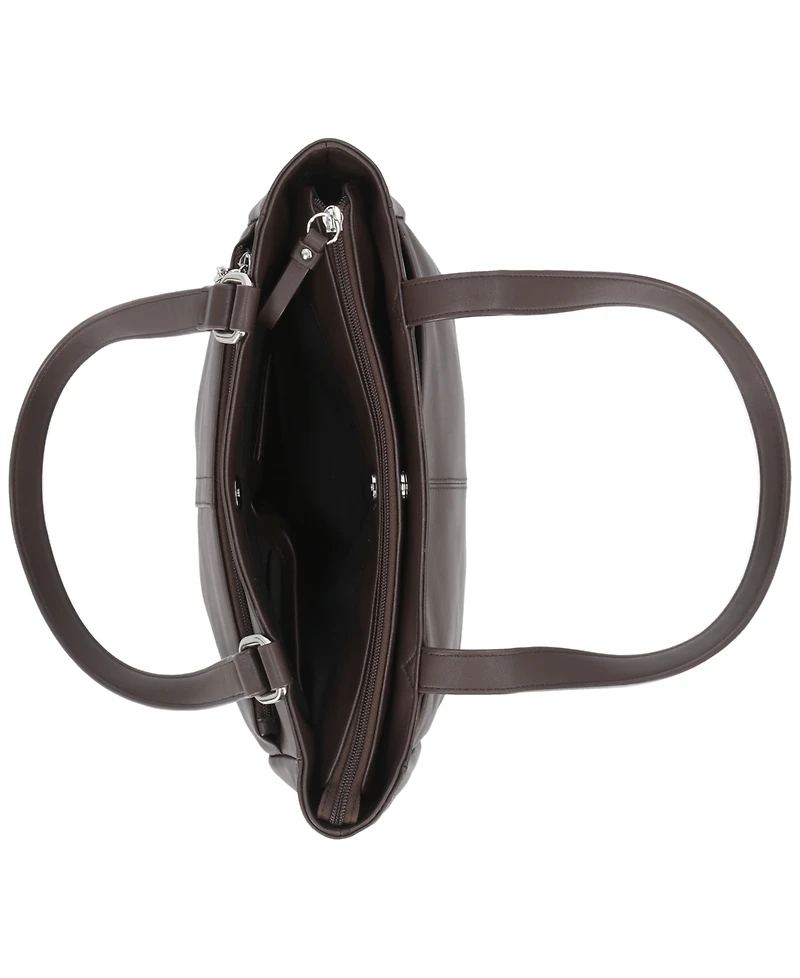 Giani Bernini Nappa Classic Leather Tote, Created for Macy's