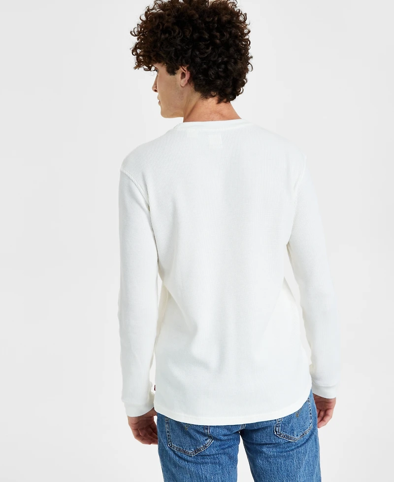 Levi's Men's Waffle Knit Thermal Long Sleeve T-Shirt