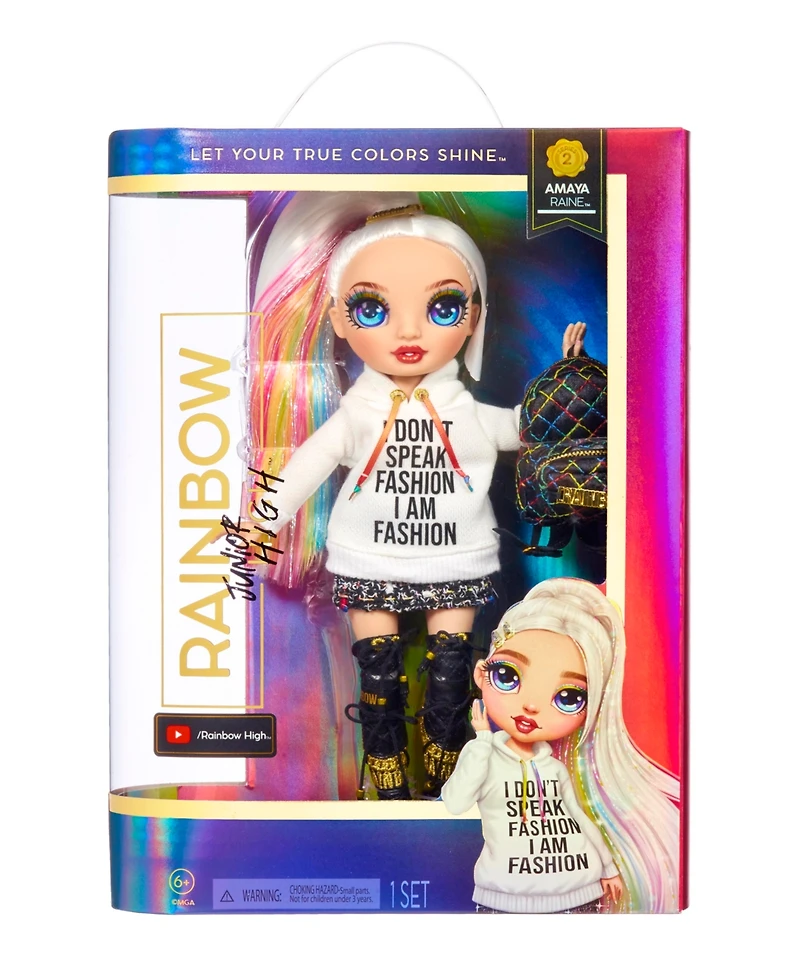 Rainbow High Junior High Doll S2- Amaya Raine