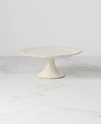 Lenox French Perle Medium Pedestal Cake Stand