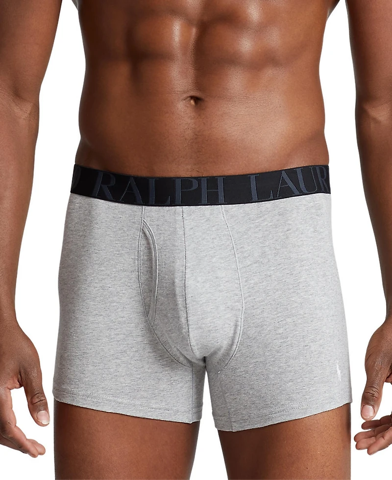 Polo Ralph Lauren Men's 3-Pack Classic Stretch Boxer Briefs